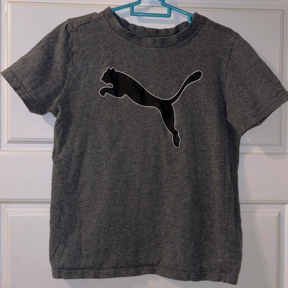 Puma Kids - Dark Gray & Blue Tee Bundle